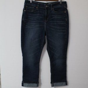 Levi Jeans Mid-Rise Cuffed Capris Size‎ 12